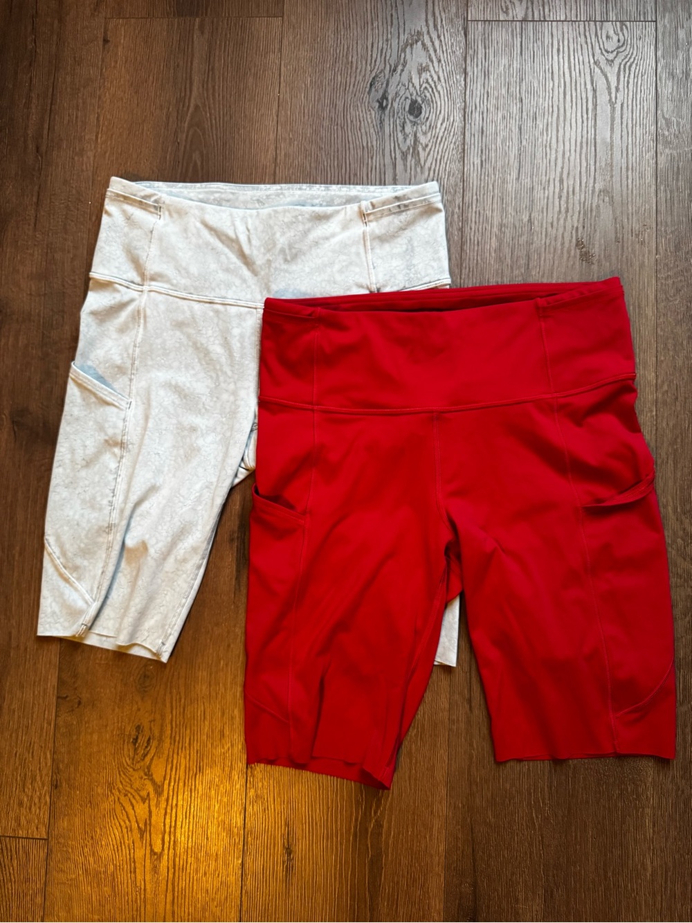 Lululemon High Rise Bike Shorts x2 size 8